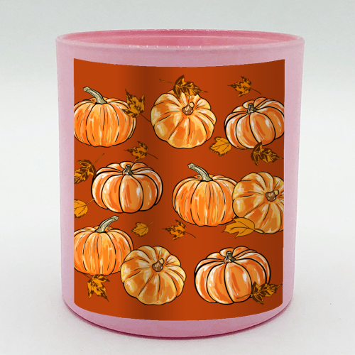 Autumn Pumpkins - scented candle by EZbie