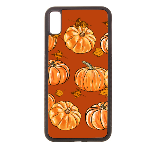 Autumn Pumpkins - stylish phone case by EZbie