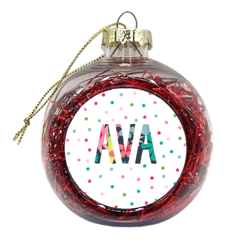 Ava - xmas bauble by The Boy and the Bear