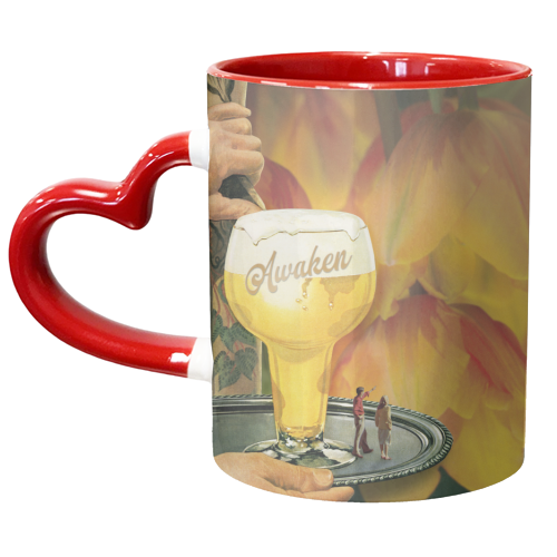 Awaken | Beer Garden - unique mug by OhMC! Designs