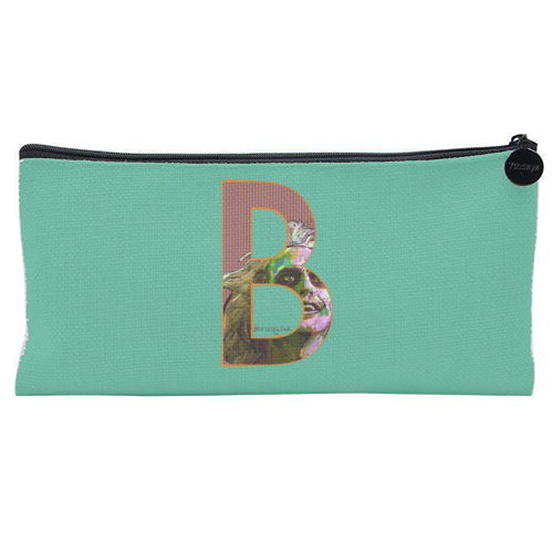 B is for Betelgeuse - flat pencil case by Beverley Rae