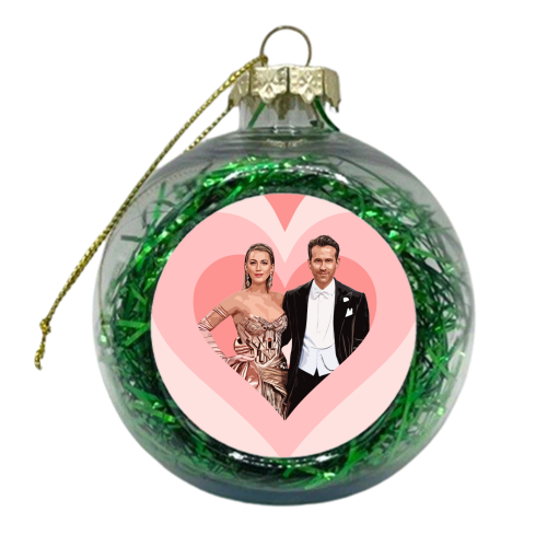 B & R - xmas bauble by DOLLY WOLFE