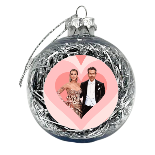 B & R - xmas bauble by DOLLY WOLFE