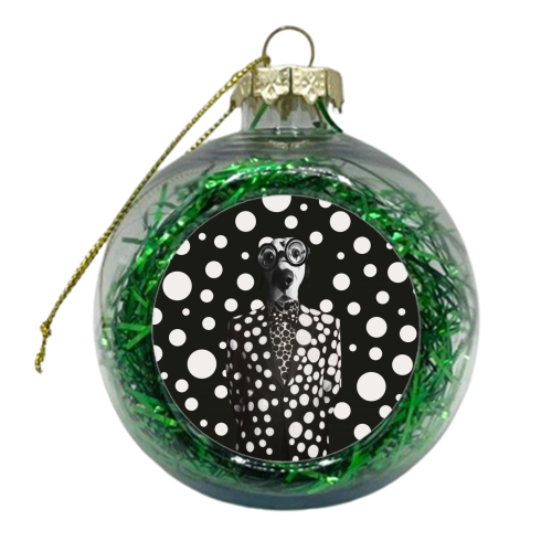 B&W - xmas bauble by Francesca Miele