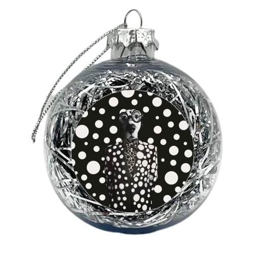 B&W - xmas bauble by Francesca Miele