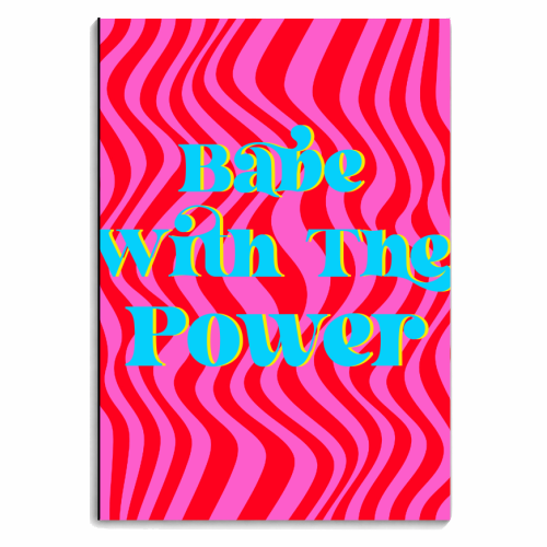 Babe - personalised A4, A5, A6 notebook by Wallace Elizabeth