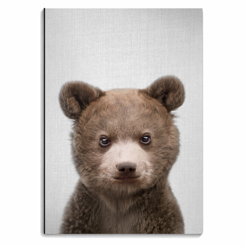 Baby Bear - Colorful - personalised A4, A5, A6 notebook by Gal Design
