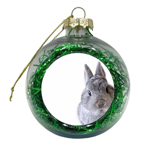 Baby Bunny - xmas bauble by FUTURE