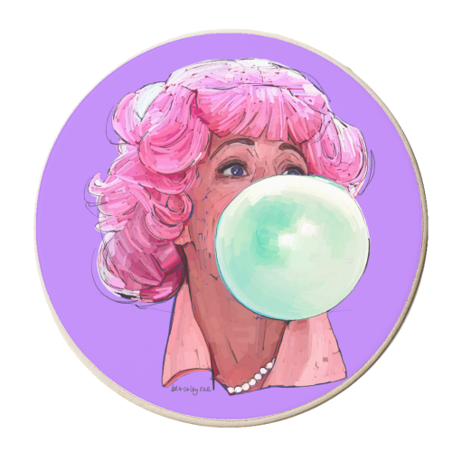 Baby Don't Blow It - personalised beer coaster by Beverley Rae