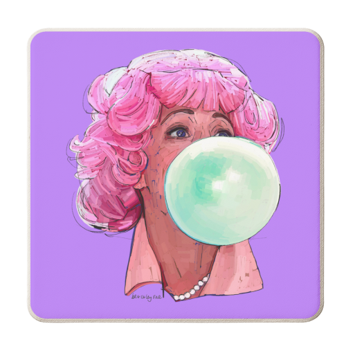 Baby Don't Blow It - personalised beer coaster by Beverley Rae