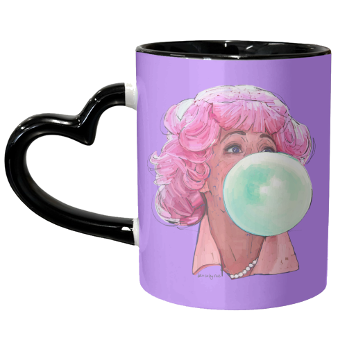 Baby Don't Blow It - unique mug by Beverley Rae