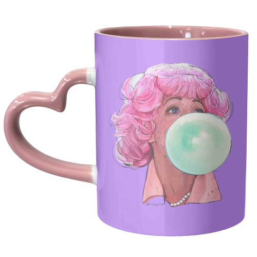 Baby Don't Blow It - unique mug by Beverley Rae