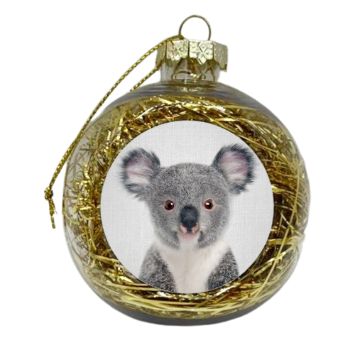 Baby Koala - xmas bauble by Gal Design