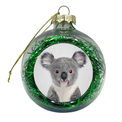 Baby Koala - xmas bauble by Gal Design