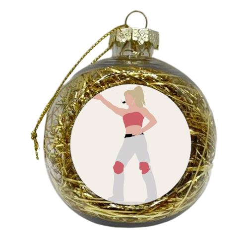 Baby One More Time, Britney Spears Tour - xmas bauble by Move Studio