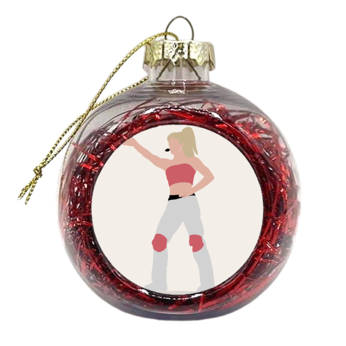 Baby One More Time, Britney Spears Tour - xmas bauble by Move Studio