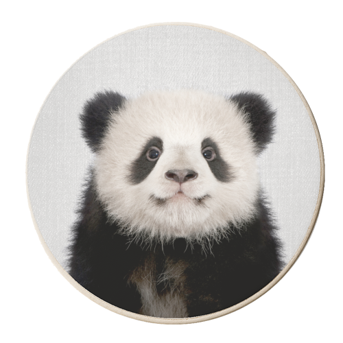 Baby Panda Bear - personalised beer coaster by Gal Design