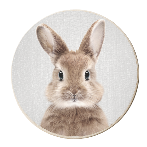 Baby Rabbit - personalised beer coaster by Gal Design