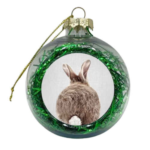Baby Rabbit Tail - xmas bauble by Gal Design