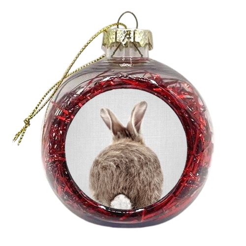 Baby Rabbit Tail - xmas bauble by Gal Design