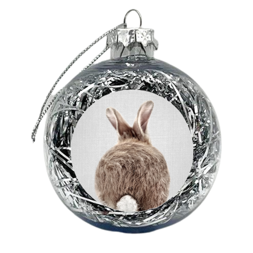 Baby Rabbit Tail - xmas bauble by Gal Design
