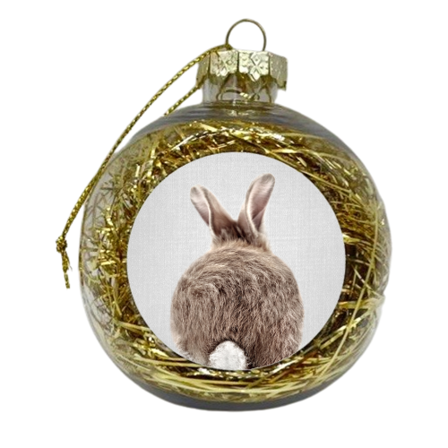 Baby Rabbit Tail - xmas bauble by Gal Design