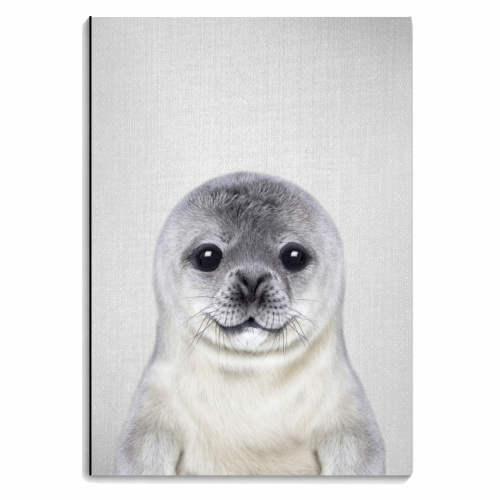 Baby Seal - personalised A4, A5, A6 notebook by Gal Design