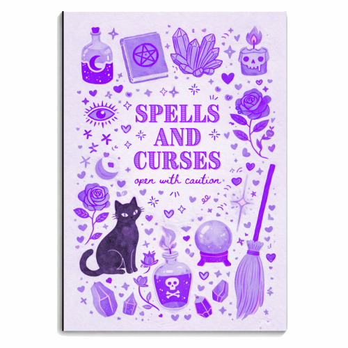 Bad Bitch/Witch - personalised A4, A5, A6 notebook by Lilly Rose