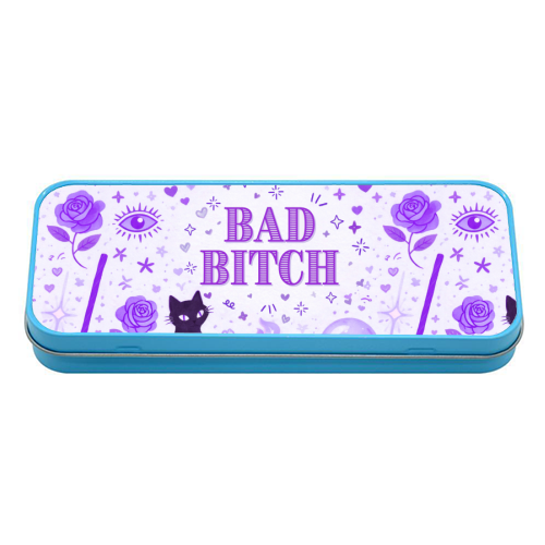 Bad Bitch/Witch - tin pencil case by Lilly Rose