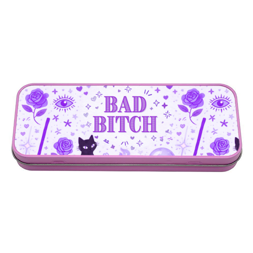 Bad Bitch/Witch - tin pencil case by Lilly Rose