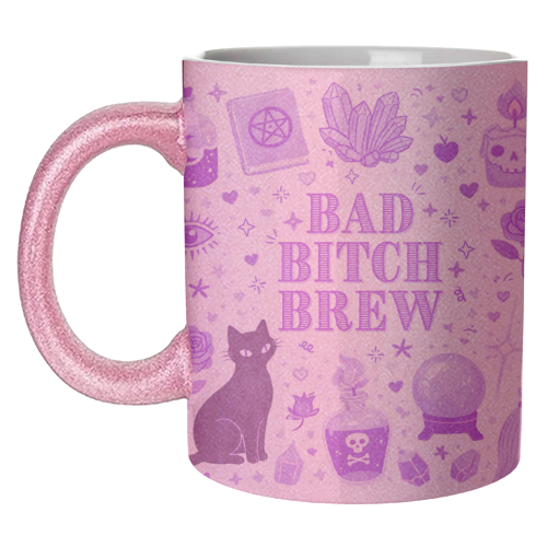 Bad Bitch/Witch - unique mug by Lilly Rose