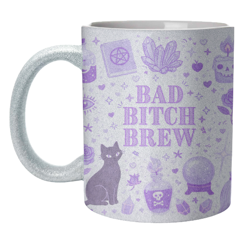 Bad Bitch/Witch - unique mug by Lilly Rose