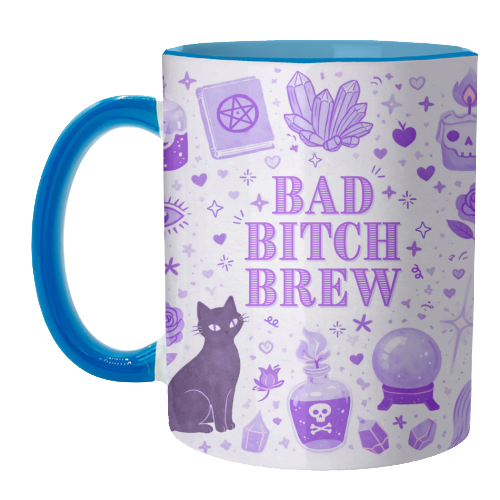 Bad Bitch/Witch - unique mug by Lilly Rose