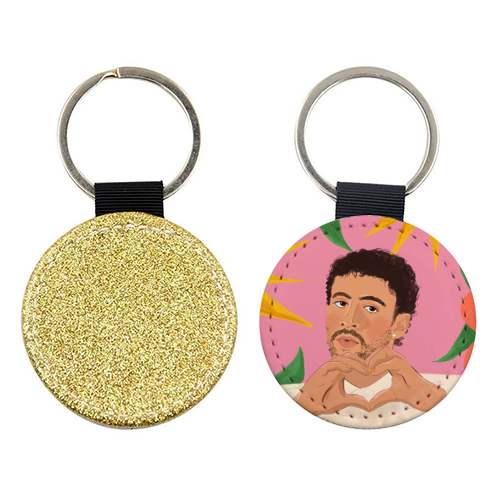 Bad Bunny - keyring by The Queer Store
