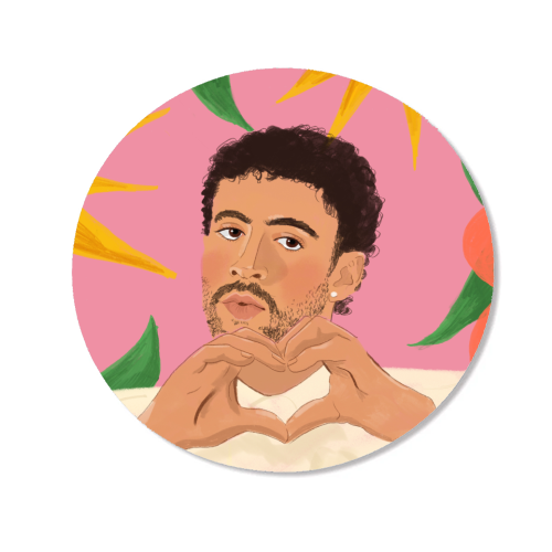 Bad Bunny - Magnet by The Queer Store