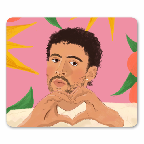Bad Bunny - mouse mat by The Queer Store