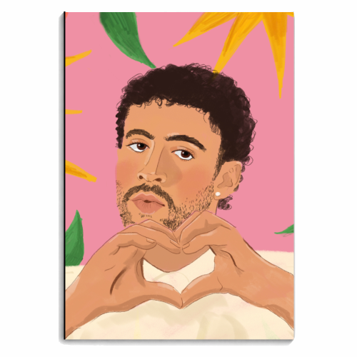 Bad Bunny - personalised A4, A5, A6 notebook by The Queer Store