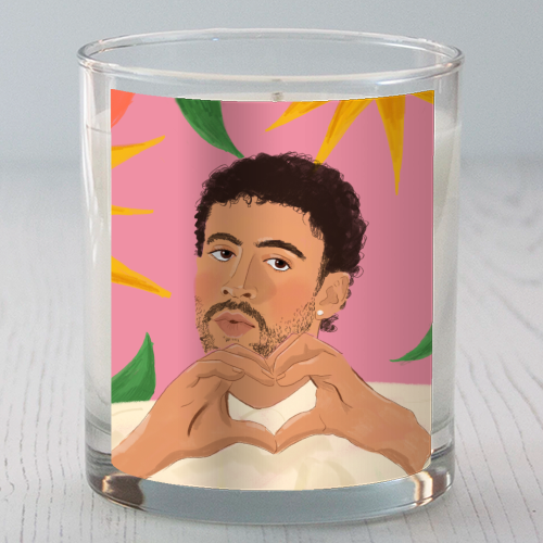 Bad Bunny - scented candle by The Queer Store