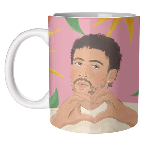 Bad Bunny - unique mug by The Queer Store