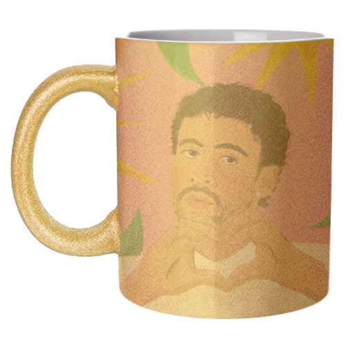 Bad Bunny - unique mug by The Queer Store