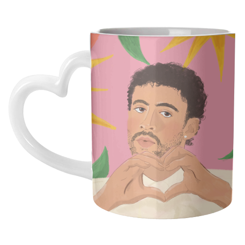 Bad Bunny - unique mug by The Queer Store