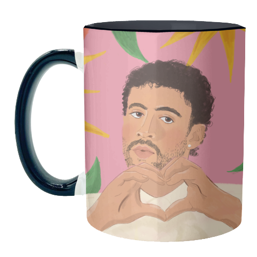 Bad Bunny - unique mug by The Queer Store