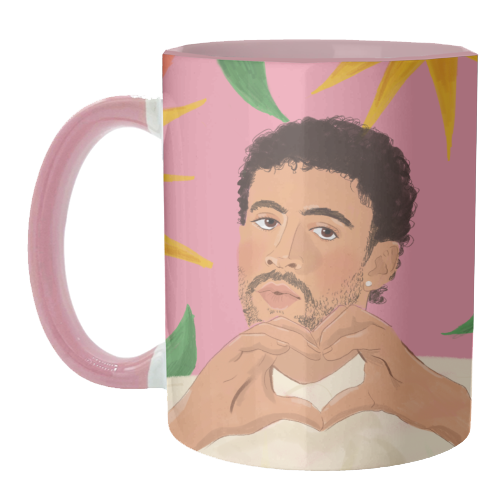 Bad Bunny - unique mug by The Queer Store
