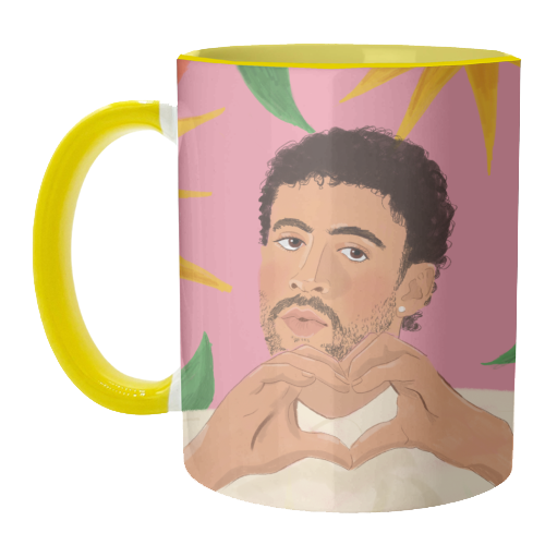 Bad Bunny - unique mug by The Queer Store