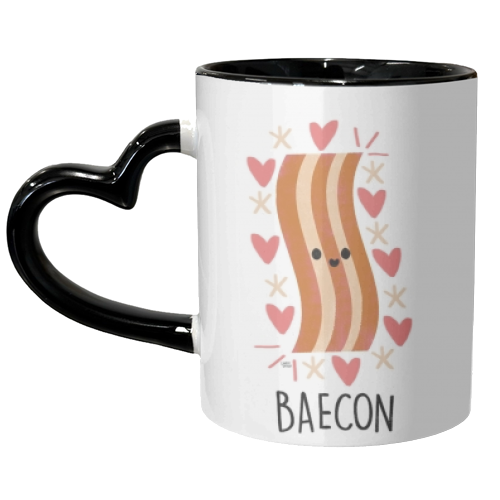 Baecon - unique mug by Leeann Walker