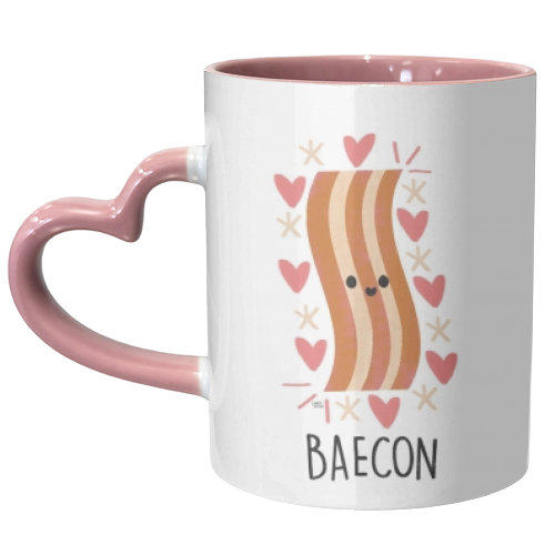 Baecon - unique mug by Leeann Walker