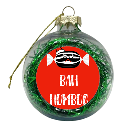 Bah Humbug To Christmas ! - funny tea towel designed by Adam Regester