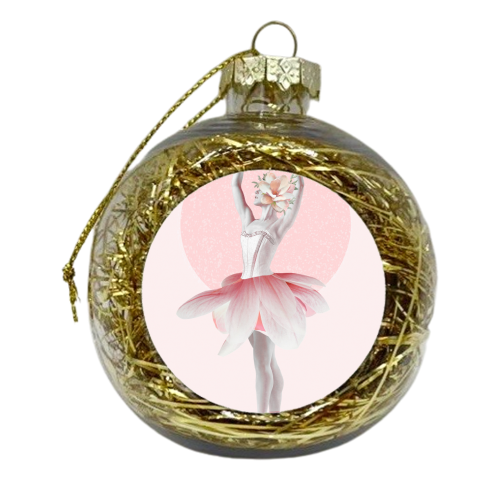 Ballerina - xmas bauble by Larissa Grace
