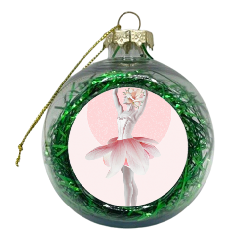 Ballerina - xmas bauble by Larissa Grace