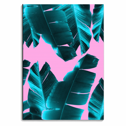 Banana Leaves Tropical Vibes #3 #foliage #decor #art - personalised A4, A5, A6 notebook by Anita Bella Jantz